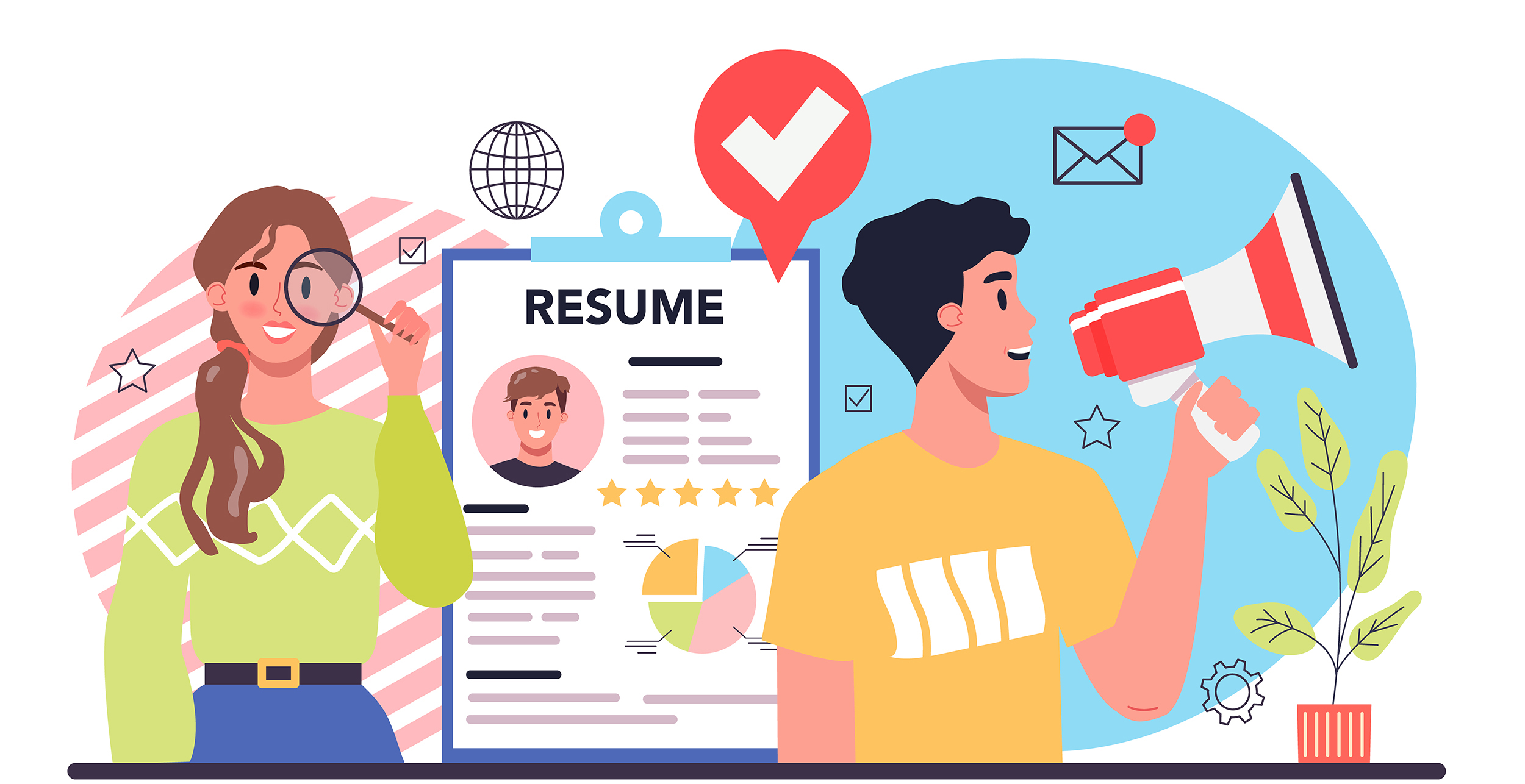 Resume Illustration